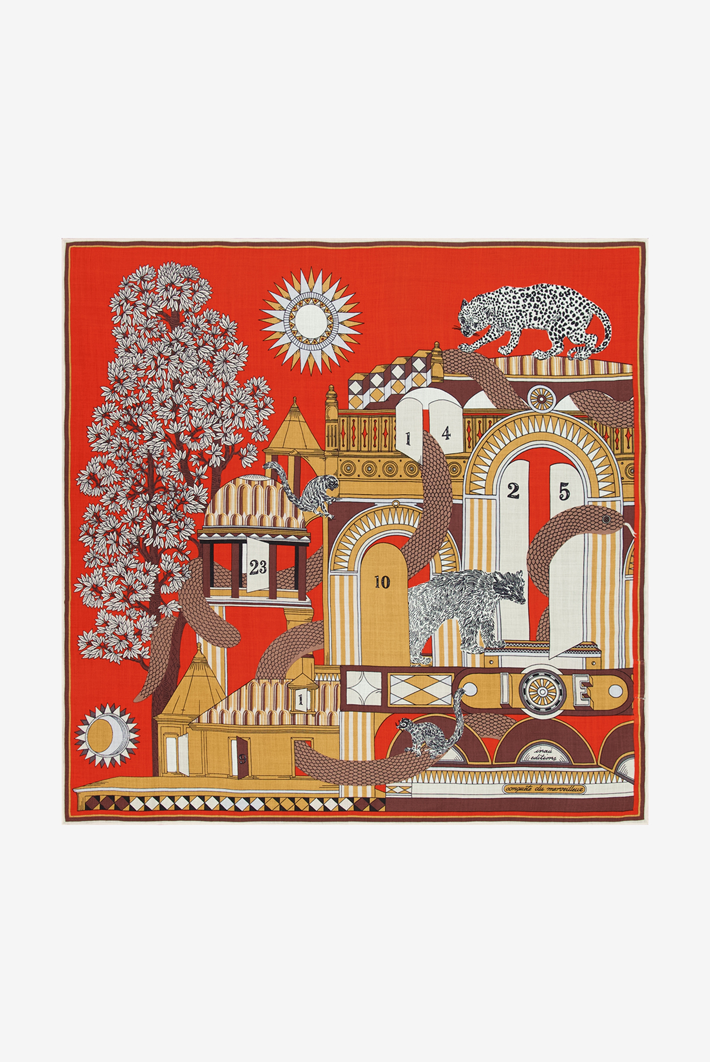 Carré 100 - Nicolas - Rouge