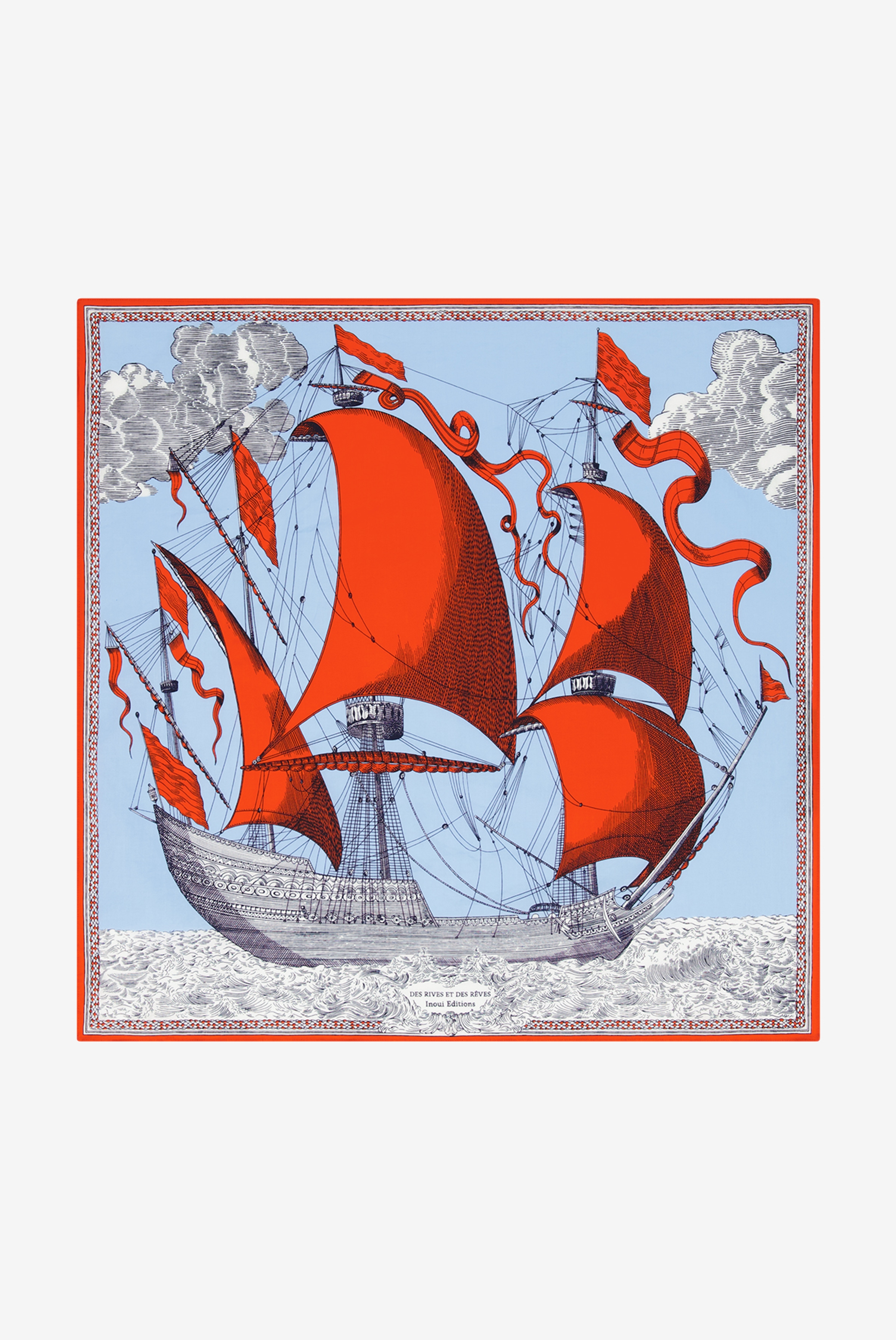 Carré 65 - Des Rives Et Des Reves - Rouge