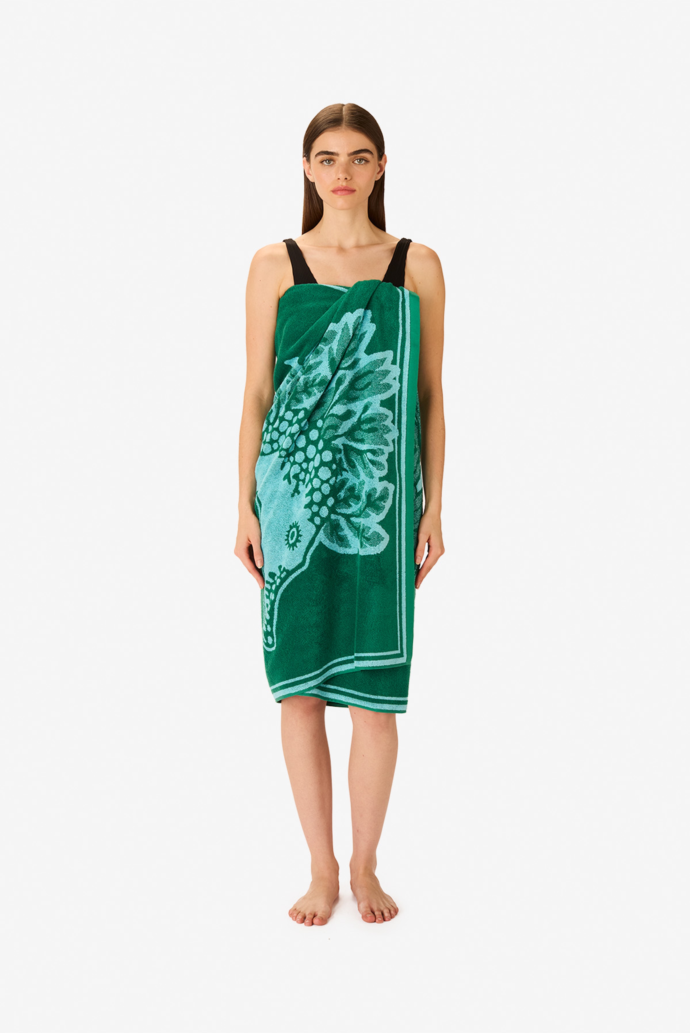 Serviette De Plage 100 - Idriss - Vert