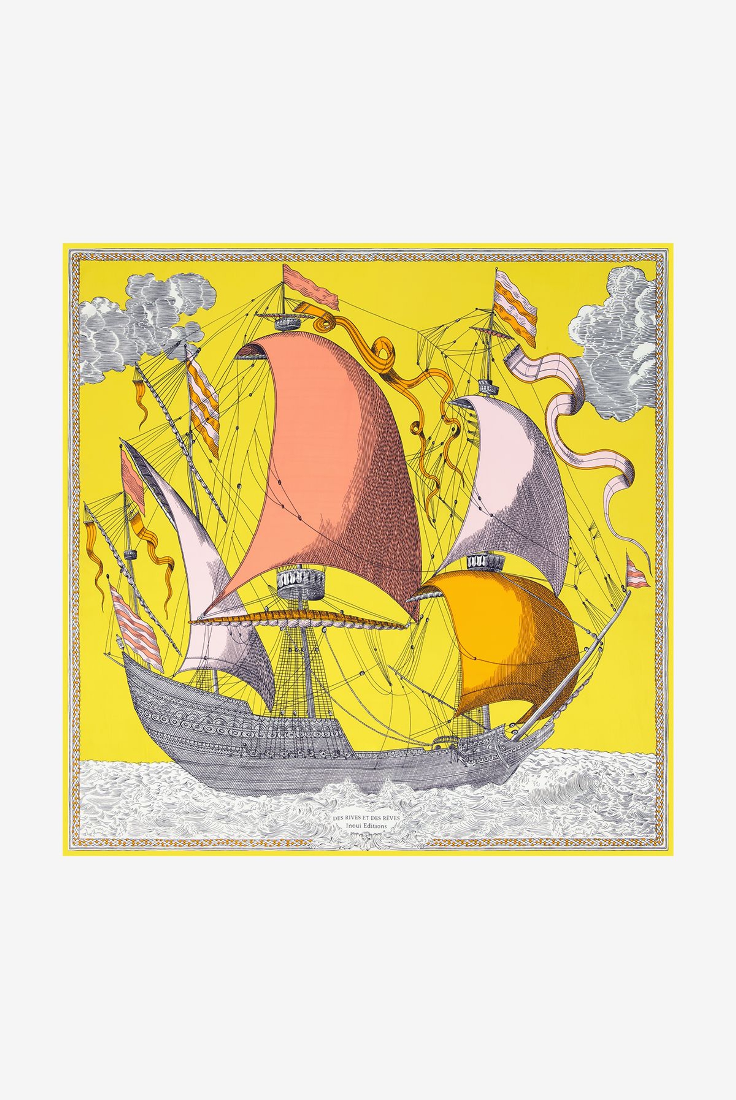 Carré 130 - Des Rives et Des Reves - Jaune
