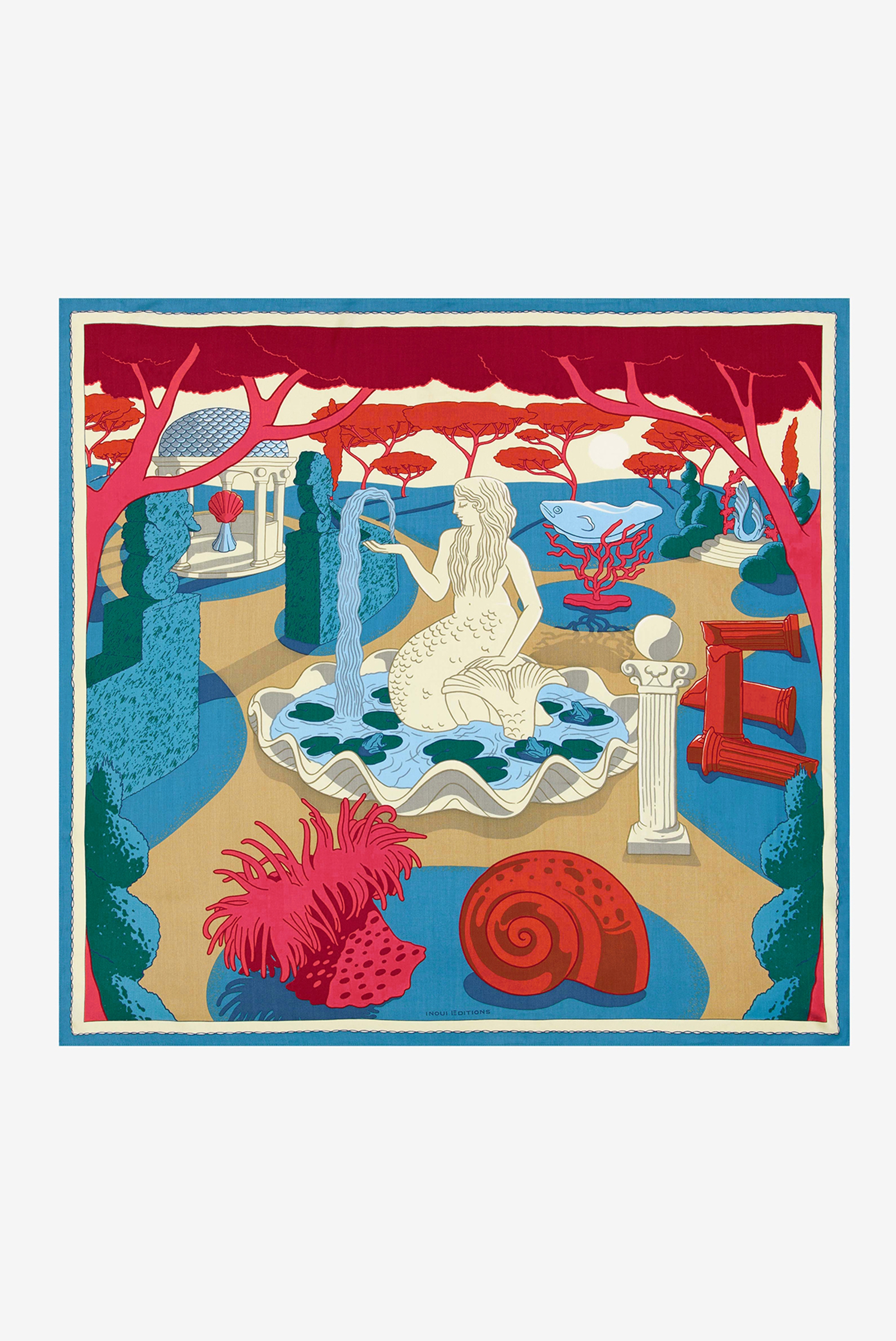 Carré 100 - Jardin - Rouge