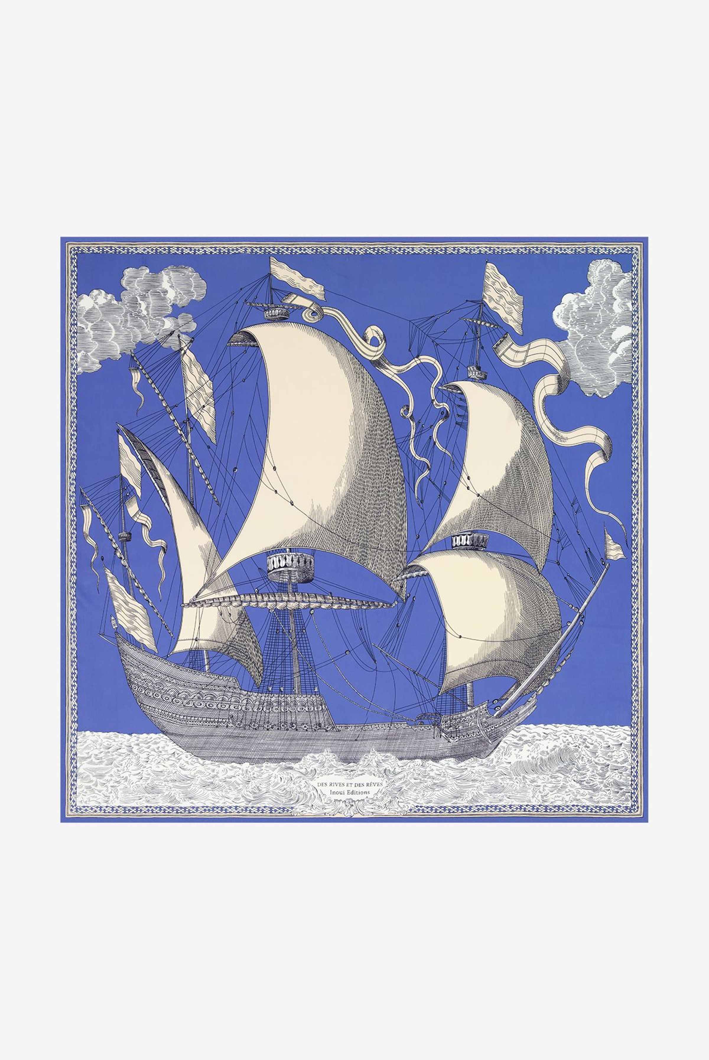 Carré 130 - Des Rives et Des Reves - Bleu