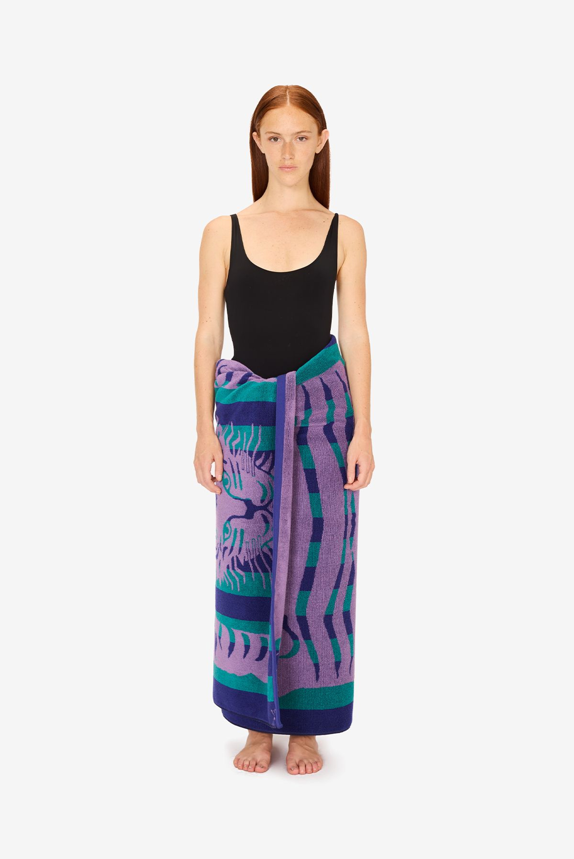 Serviette De Plage 100 - Baldo - Vert