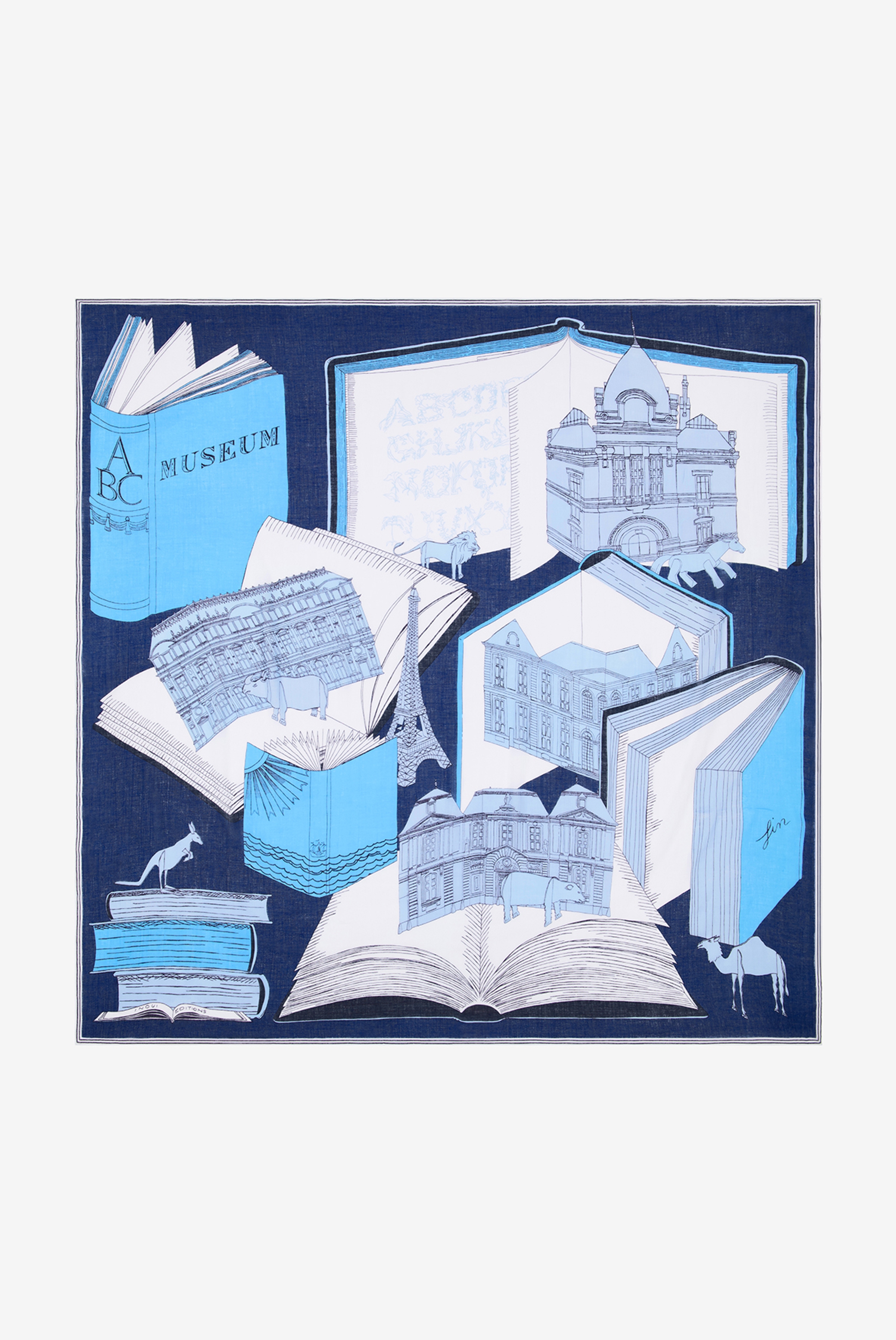 Carré 130 - Museum - Bleu