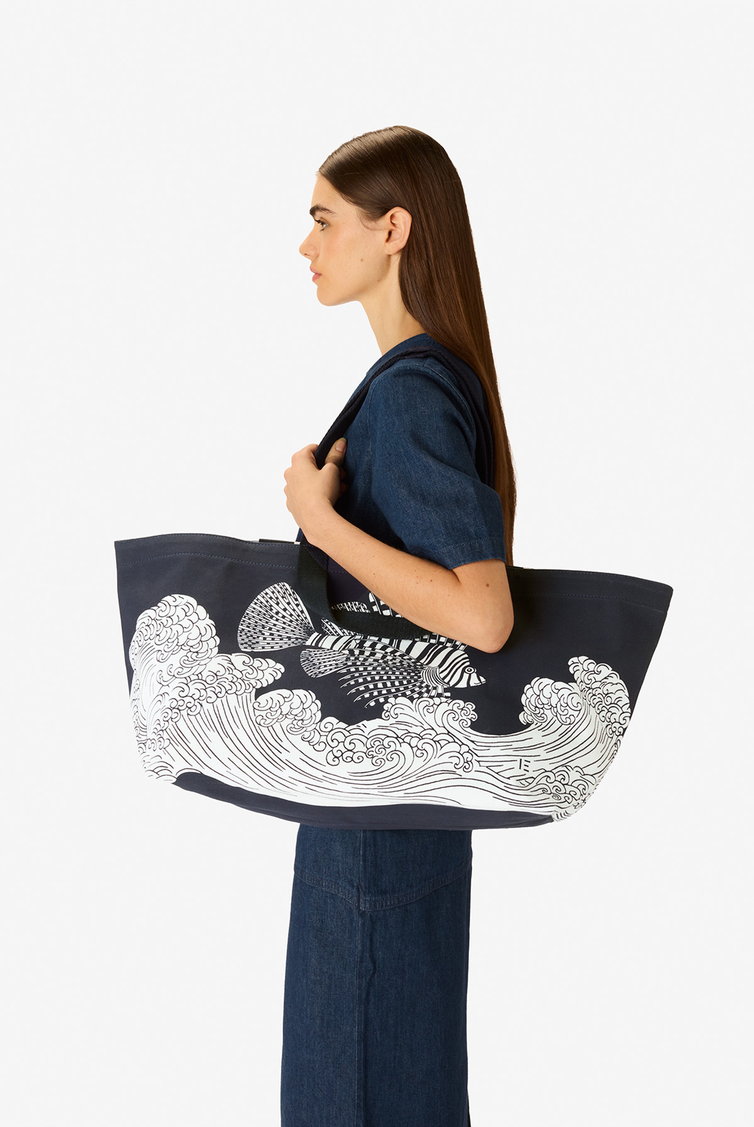 Sac Cabas - Poseidon - Bleu Marine