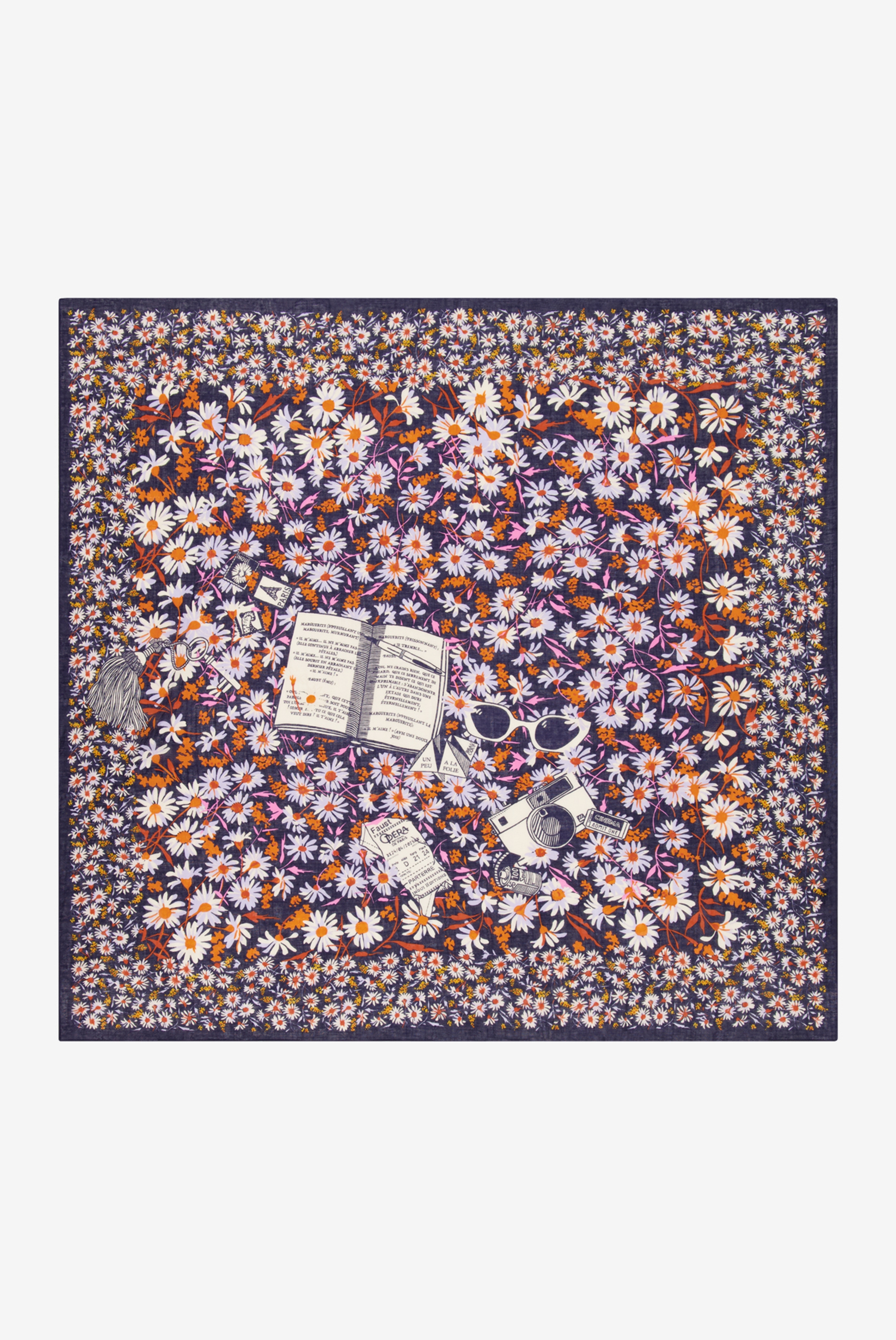 Carré 100 - Faust - Violet