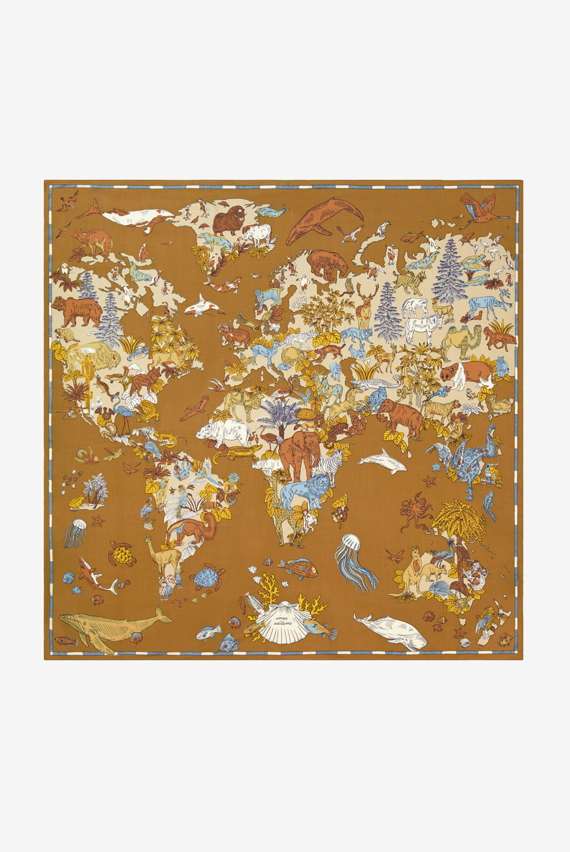 Carré 130 - Atlas - Beige