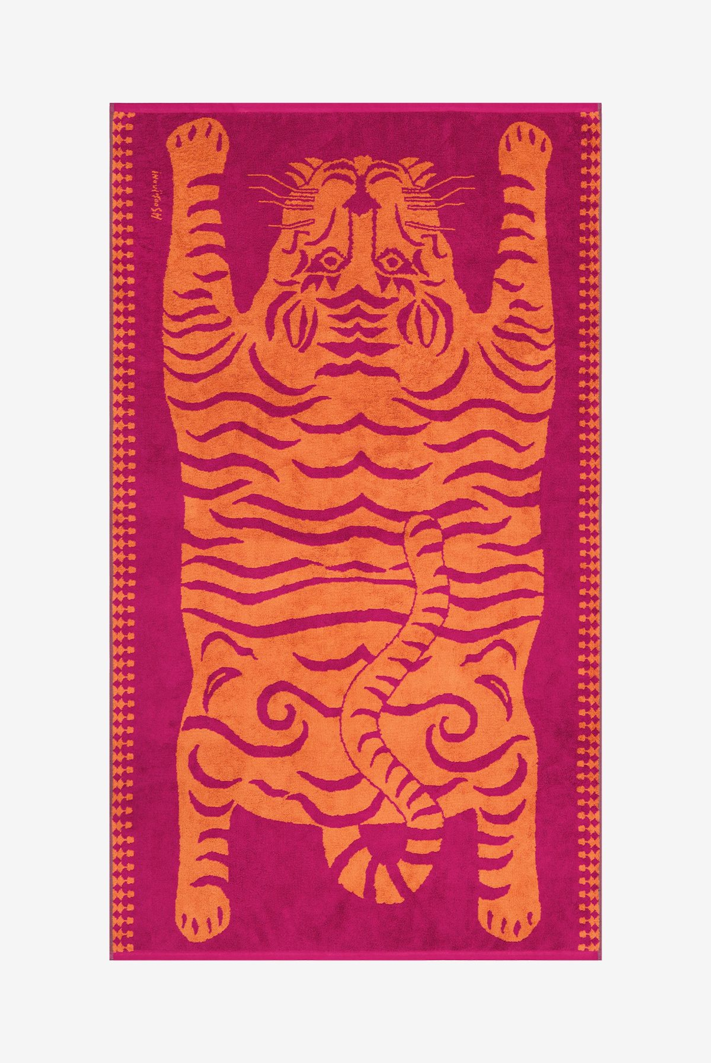 Serviette de Plage - Todd - Fuchsia