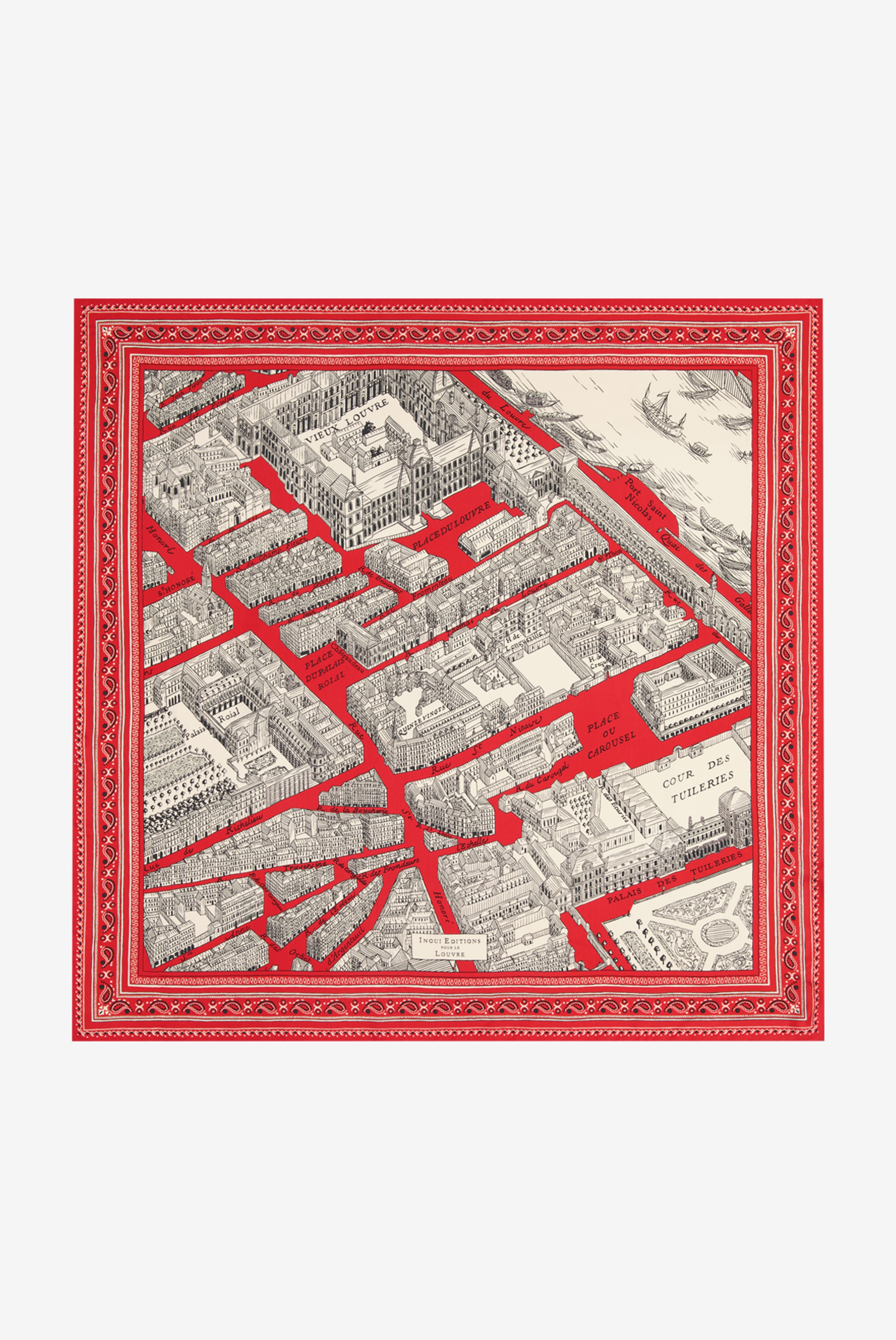 Carré 100 - Louvre - Rouge