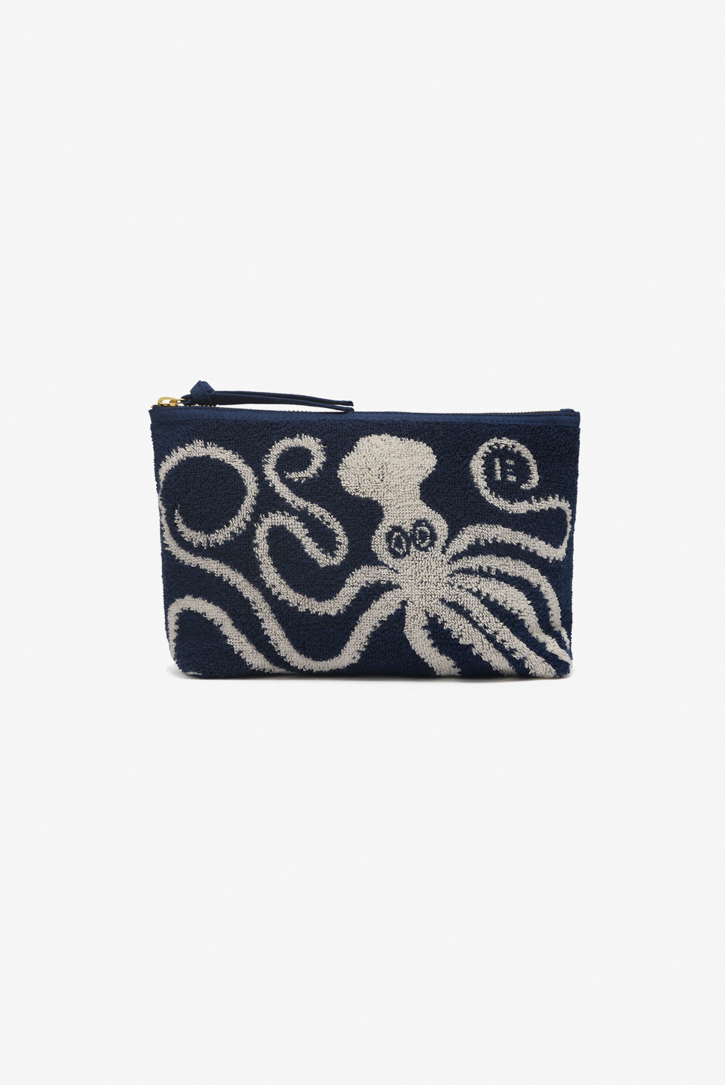 Trousse Terry - Octopus - Bleu Marine