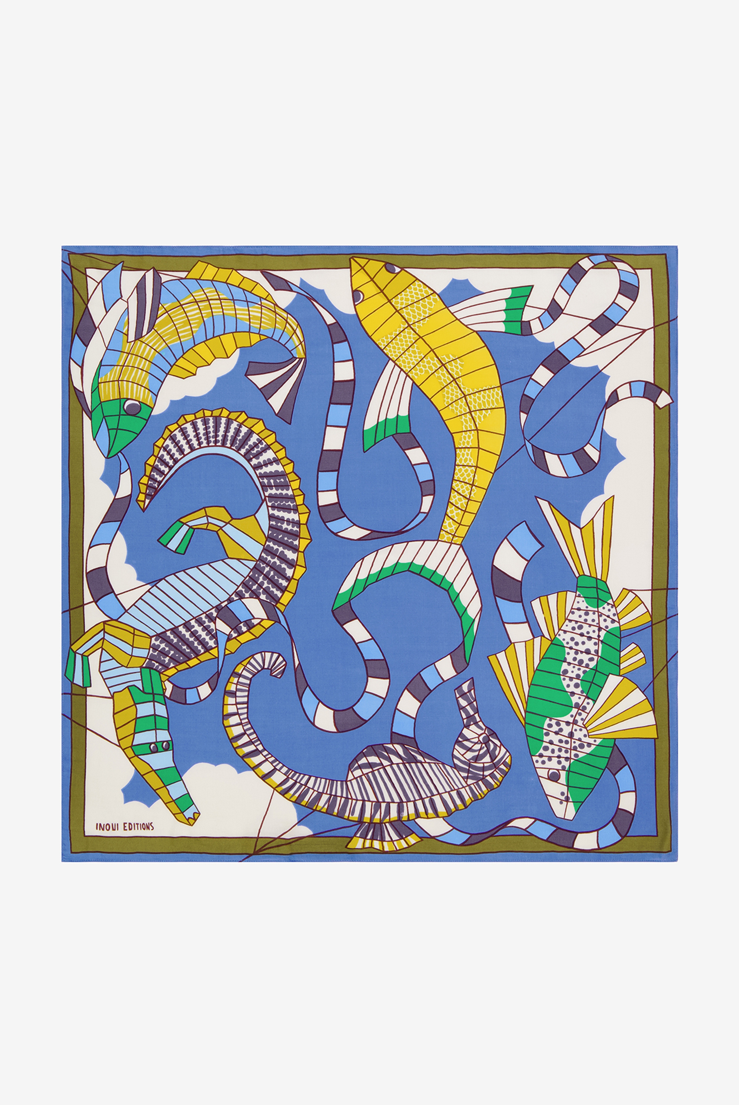 Carré 65 - Cerfs Volants - Vert