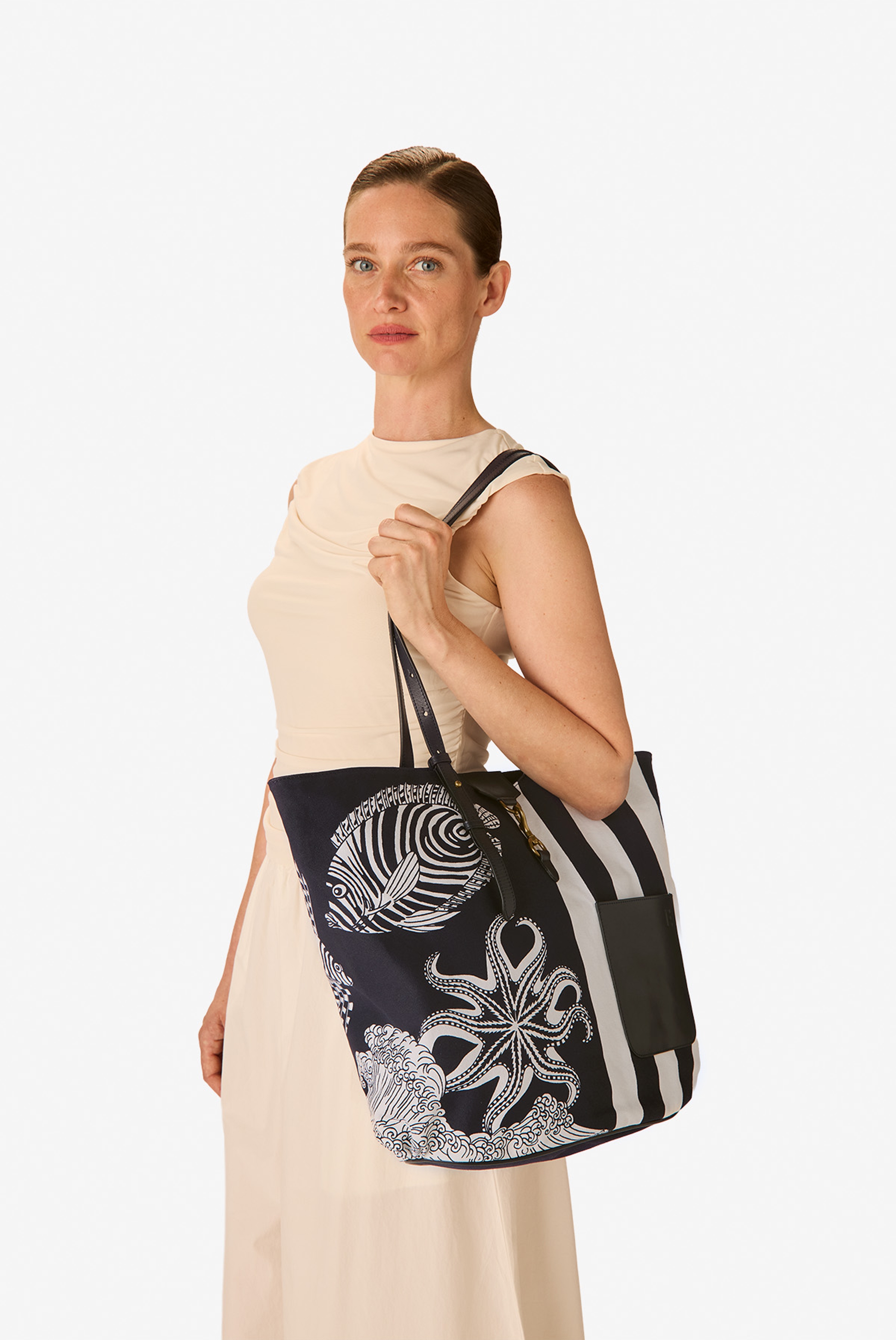 Sac Soft Shopping - Poseidon - Bleu Marine