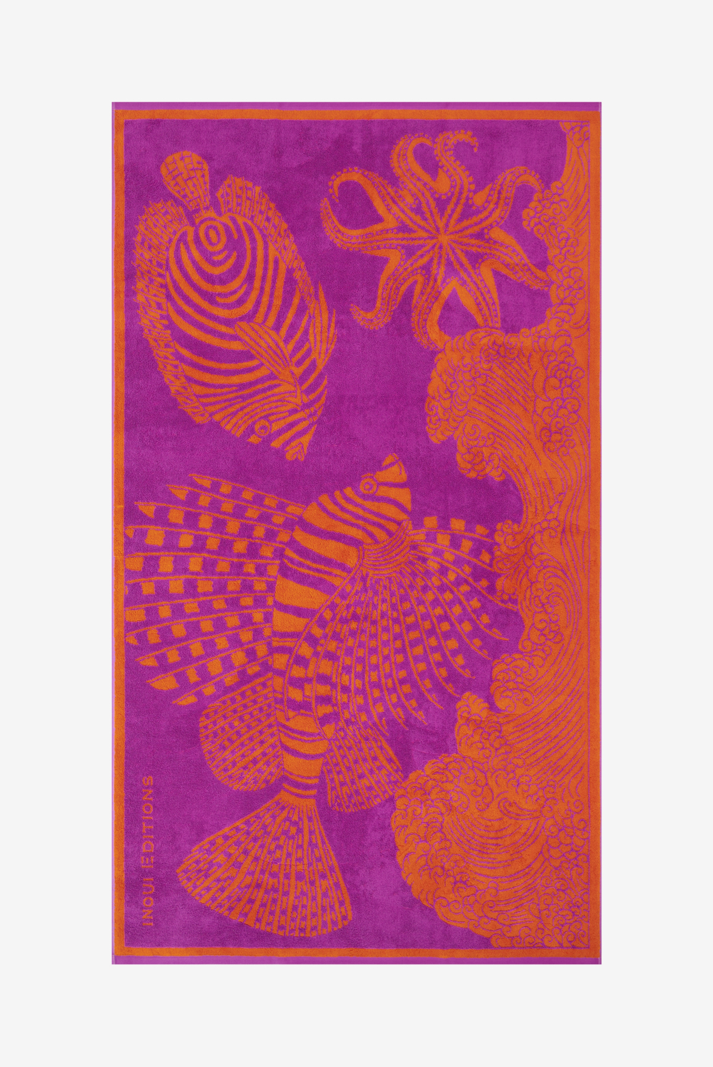 Serviette De Plage 100 - Poseidon - Violet