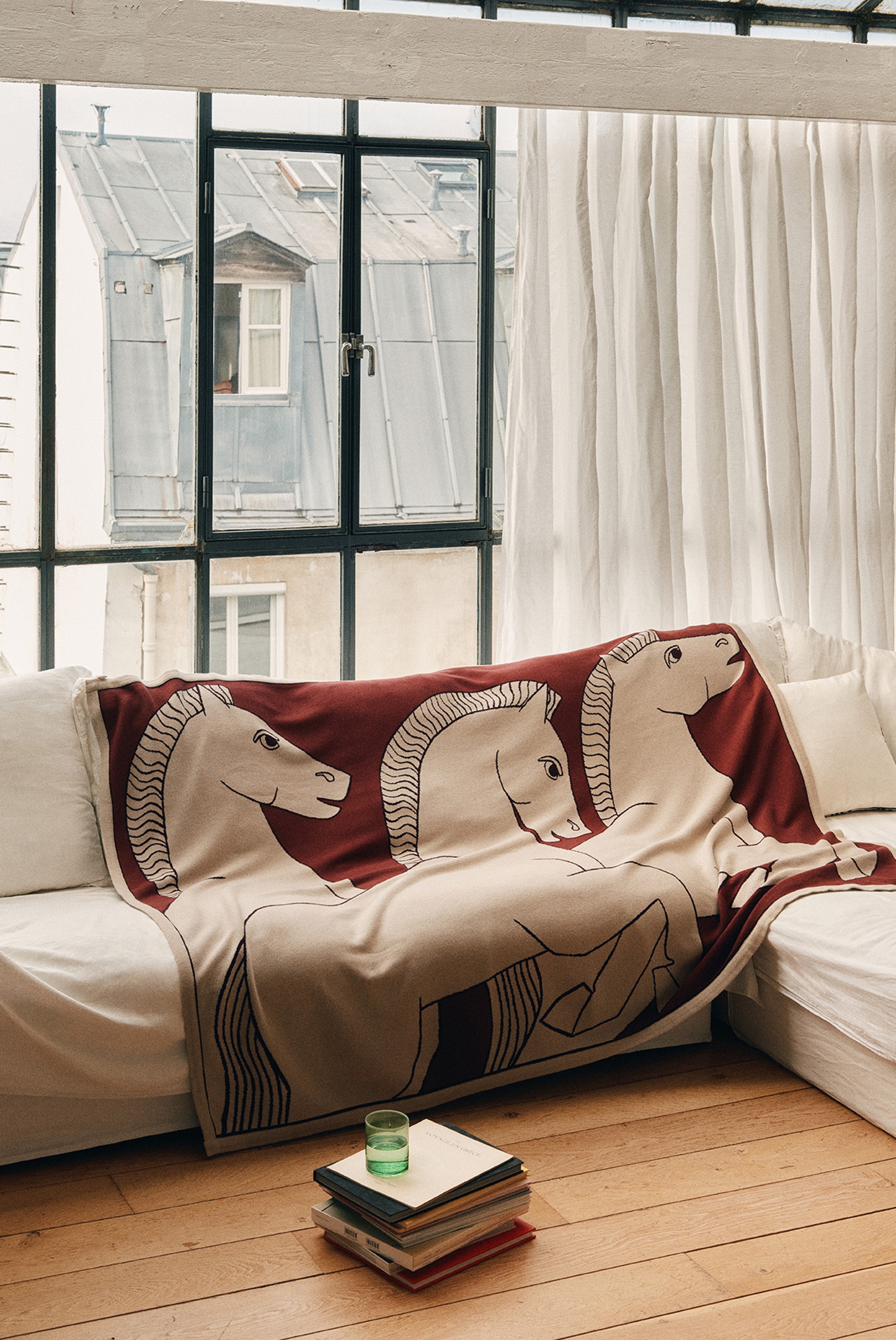 Blanket 130 - Cavale - Burgundy
