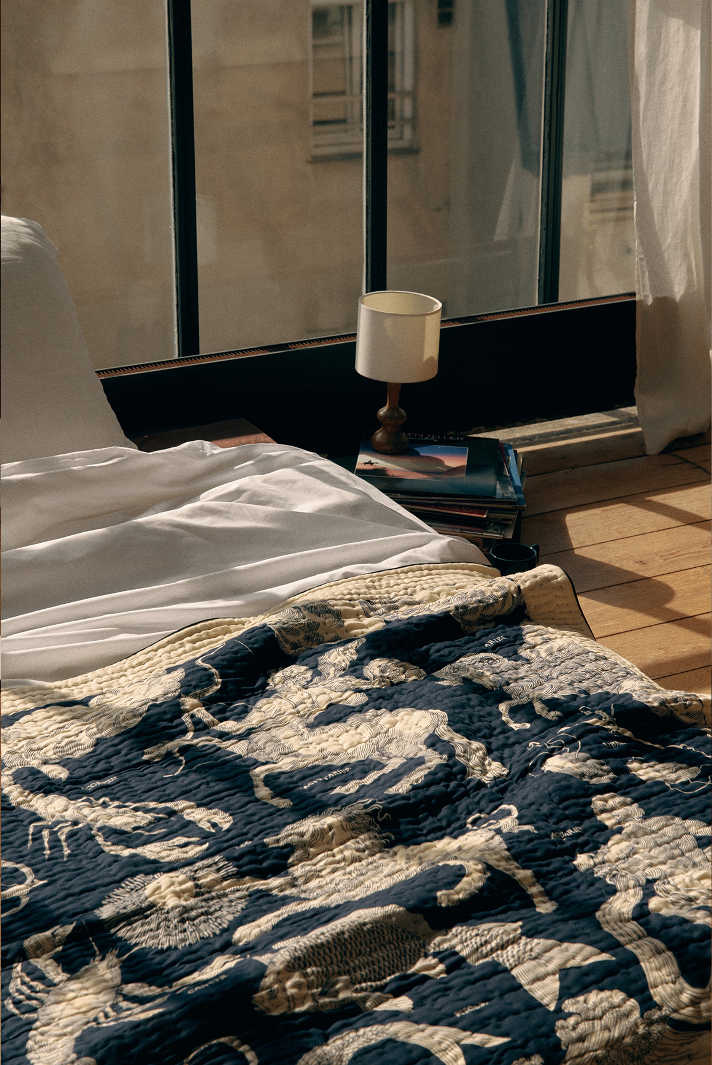 Quilted Cover 140 - Astrologie - Navy