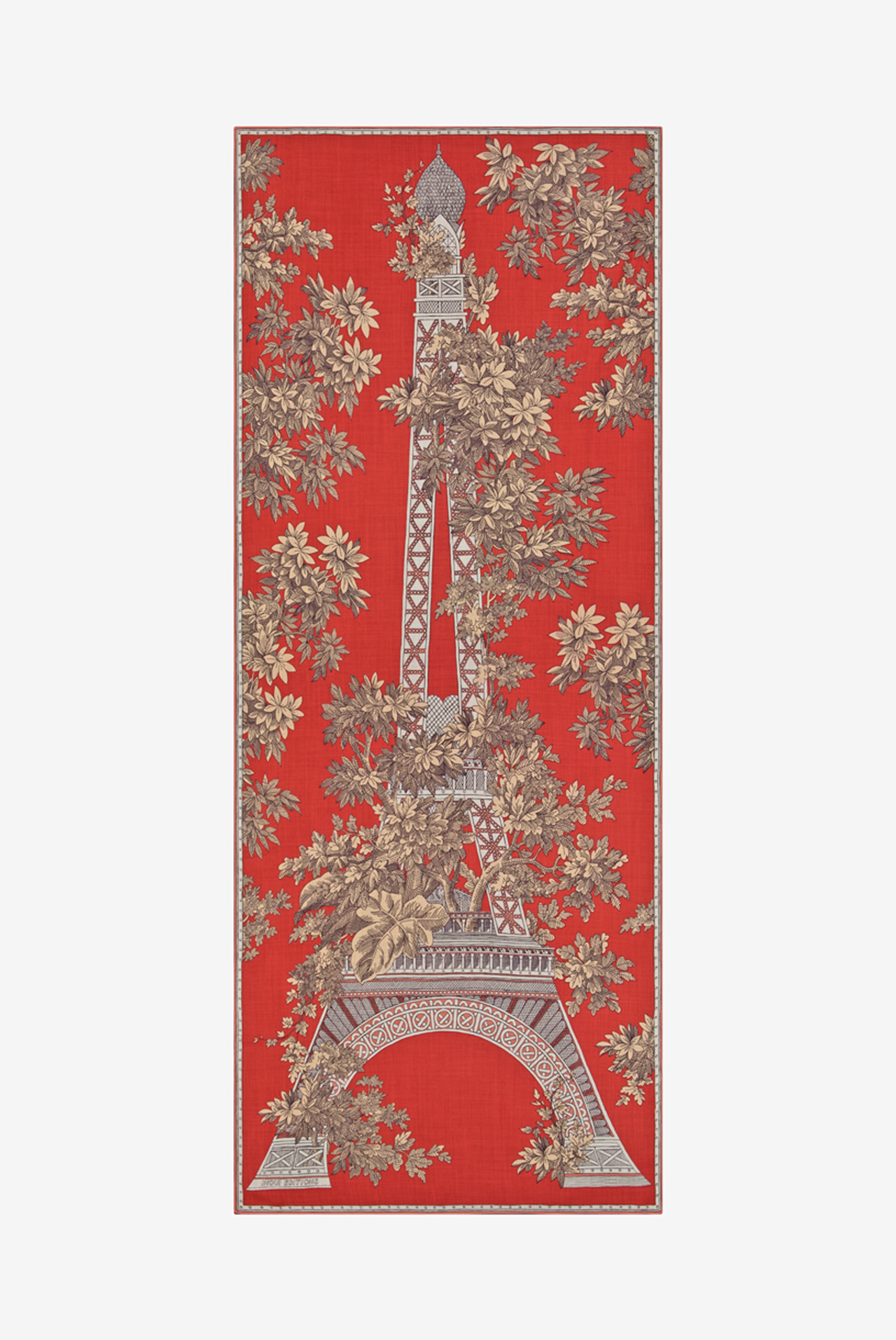 Scarf 80 - 1889 - Terracotta